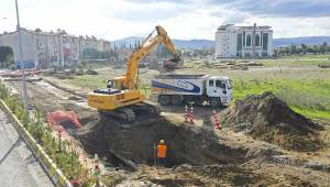 Büyükşehir’den Posta Caddesi’ne Dev Yağmur Suyu Hattı