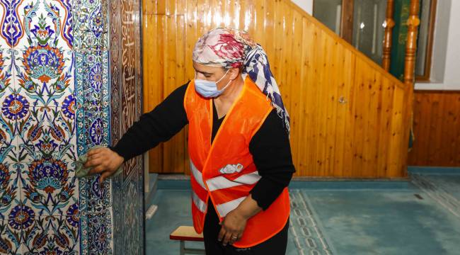 Ramazan Ayı öncesi camiler temizleniyor