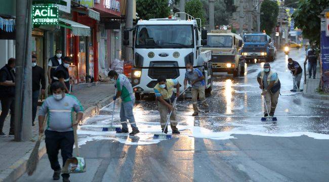 Buca yollarında temizlik seferberliği 