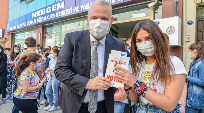 Başkan Amca’dan LGS öncesi MEBGEM’e moral ziyareti