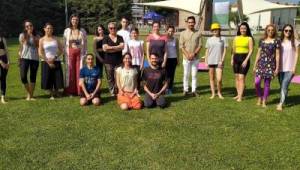 Dünya Yoga Günü etkinliğine büyük ilgi