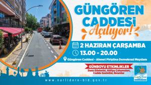 Güngören Caddesi yeni yüzüyle açılıyor!