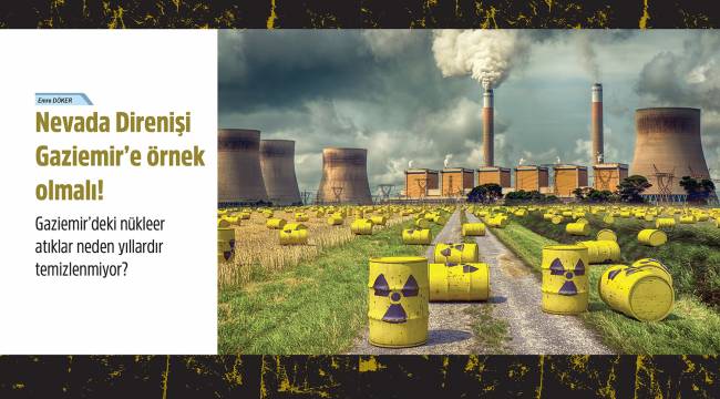 Pusula Gaziemir İzmir’in Çernobil’ini manşetine taşıdı