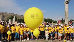 Tarihin çocuklarından UNESCO’ya uçurtmalarla selam