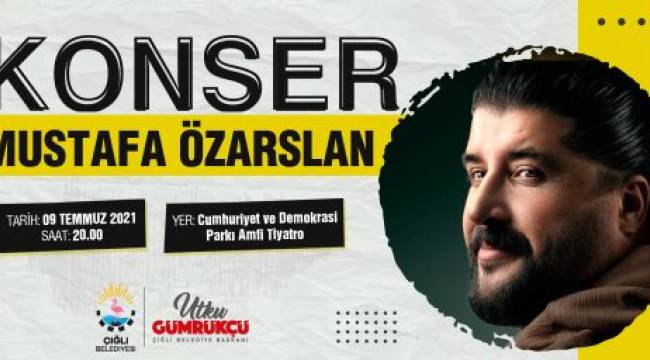 Çiğli’de Yaz Konserleri Mustafa Özarslan ile Başlıyor