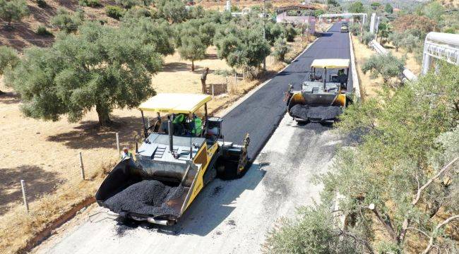 Aydın Büyükşehir Belediyesi Çalışıyor Yollar Yenileniyor