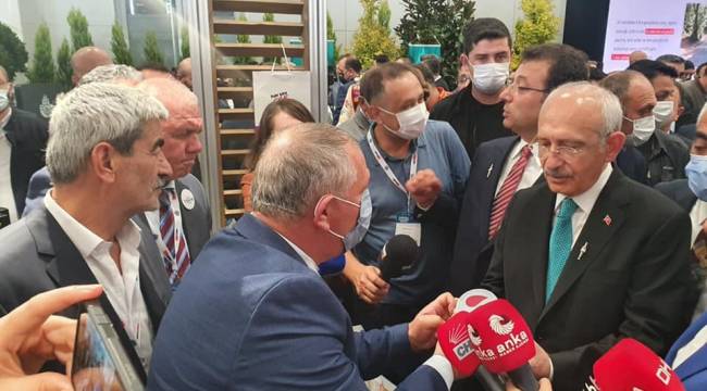 Genel Başkan Kemal Kılıçdaroğlu Kemalpaşa Stantını Gezdi