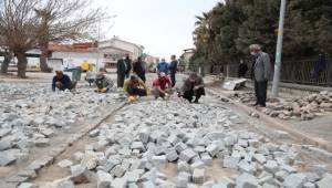 Urla Merkezinde Yol Çalışması