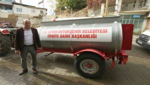 Aydın Büyükşehir Belediyesi'nden Yangın Tankeri