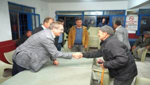 Başkan Ergin'den Kırcalar'a Ziyaret