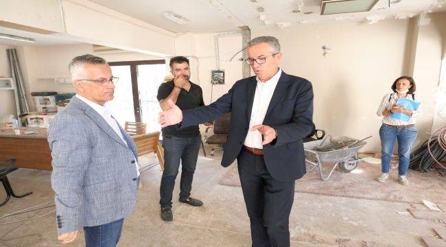 Gaziemir Atatürk Kültür Merkezi Yenileniyor
