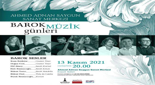 İzmir'de Barok Müzik Günleri Başlıyor