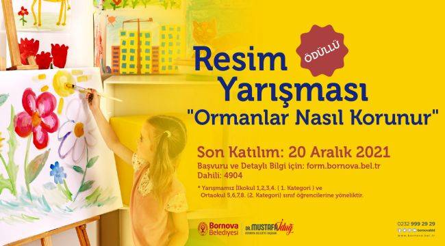 "Ormanlar Nasıl Korunur?"  Resim Yarışması Başlıyor