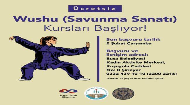 Wushu Sanatı Bucalı Kadınlarla Buluşuyor