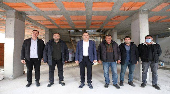 Ayvalık Belediyesi İçin Yeni Hizmet Binası Yapılıyor