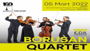 İzmir, Akustik Oda Konserleri'nde Borusan Quartet'ı Ağırlayacak