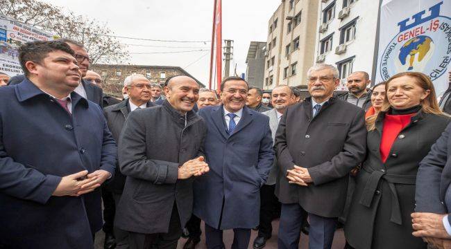DİSK Genel-İş'in İzmir'de Yenilenen Binaları Açıldı