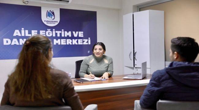 Yunusemre Aile Eğitim ve Danışma Merkezi Yüzlerce Vatandaşa Ulaşıyor