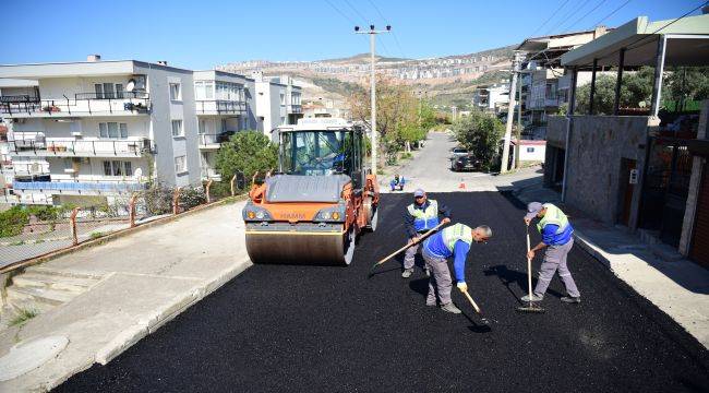 Bornova'nın yolları yenileniyor