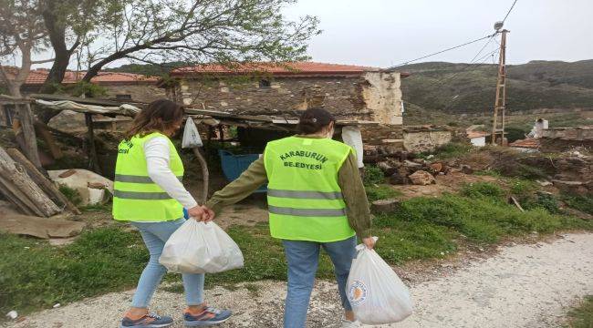 Karaburun Belediyesi'nden Ramazan Dayanışması