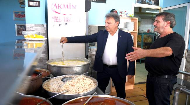  Başkan İduğ’dan sokak sokak ziyaret