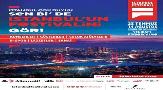 İSTANBUL FESTİVALİ, AÇILIŞINI KENAN DOĞULU KONSERİYLE YAPIYOR!