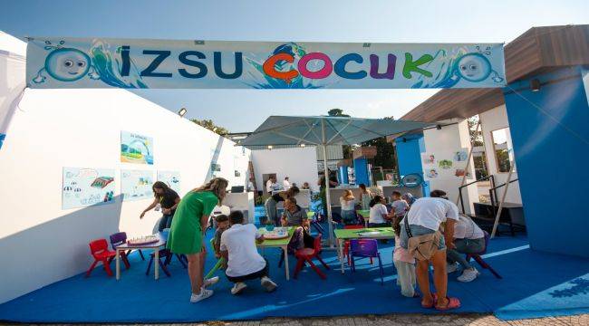 İZSU, İEF’te çocuklarla buluşmaya devam ediyor