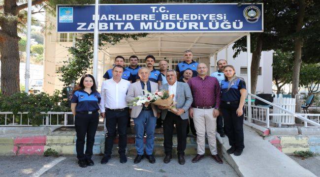 Narlıdere’de Zabıta Haftası ziyareti