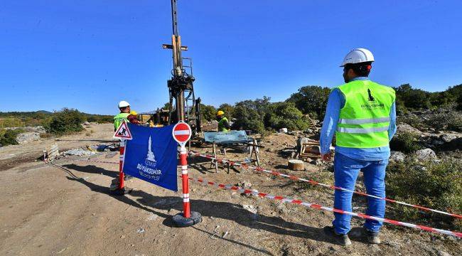 Bornova’da zemin araştırması başladı