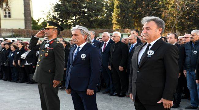 Ulu Önderimiz Bornova ve Menemen’de özlemle anıldı