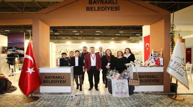 Bayraklı Belediyesi Uluslararası Turizm Fuarı’nda