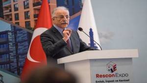 Rescon Expo'da, Karayalçın'dan kentsel dönüşüm