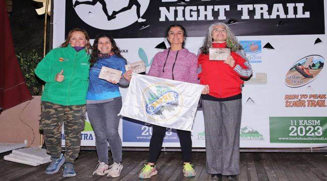 Smyrna Night Trail’in ev sahibi Narlıdere’ydi