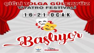 Çiğli Tolga Güleryüz Tiyatro Festivali Başlıyor