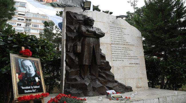 Karabağlar Belediyesi Uğur Mumcu'yu Unutmadı