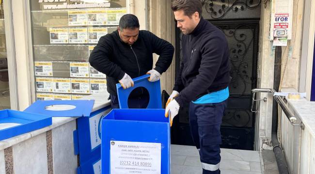 Karabağlar’da “Sıfır Atık” çalışmaları devam ediyor