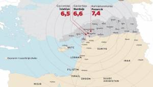 Kahramanmaraş’ta 7.4 büyüklüğünde deprem: 10 kenti vurdu