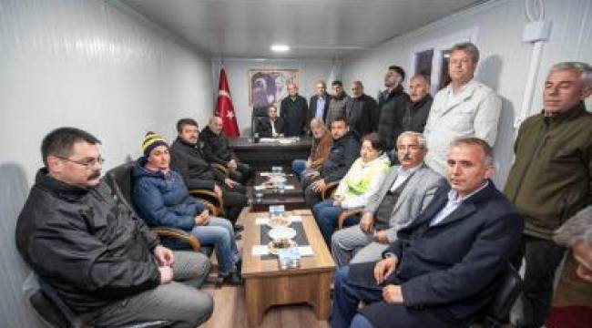 Başkan Soyer, Harmanlı ve Gölbaşı belediyelerini ziyaret etti