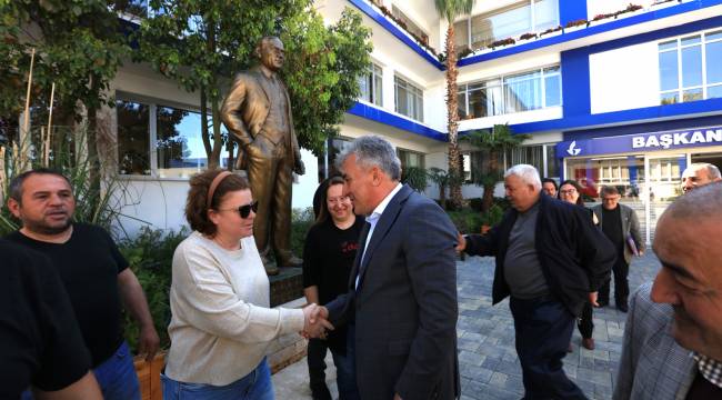 Çalışanlardan Güzelbahçe Belediyesi’ne Veda