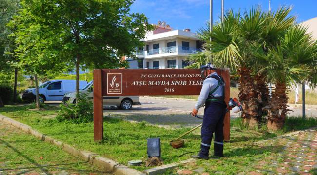 Güzelbahçe Belediyesi’nden Bahar Temizliği