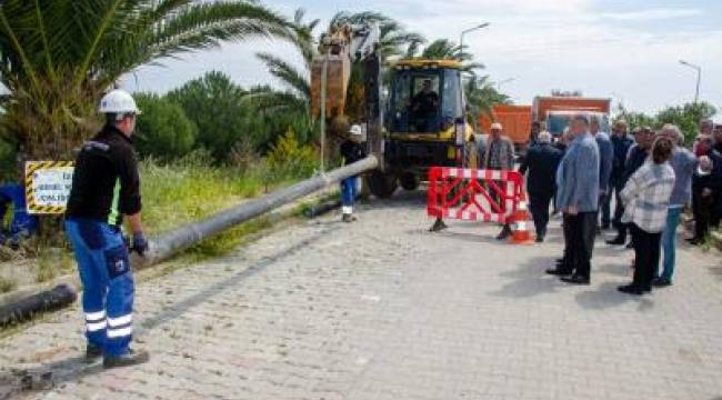 Karaburun’daki 2 bin 300 konutluk site İZSU abonesi oluyor