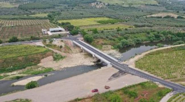 Menemen Hasanlar Köprüsü trafiğe açıldı