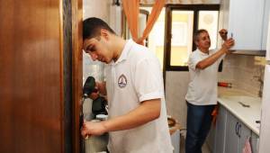 Karşıyaka Belediyesi’nin evde tamir hizmetine yoğun ilgi