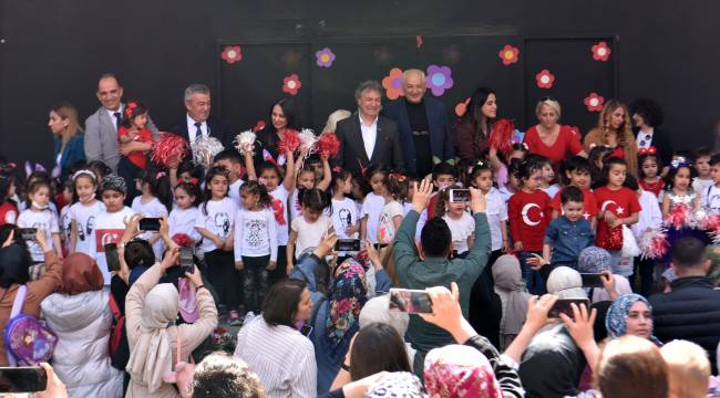 Bornova’da çocuklar mutlu, anneler huzurlu