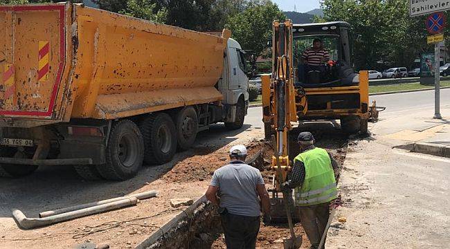 İZSU Balçova’da taşkın riskine karşı önlem alıyor 