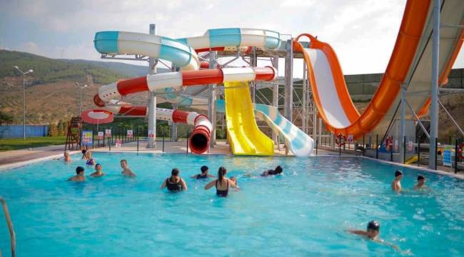 Kınık’ta SAYEM ile Aquapark’ta serinleten Yaz Okulu