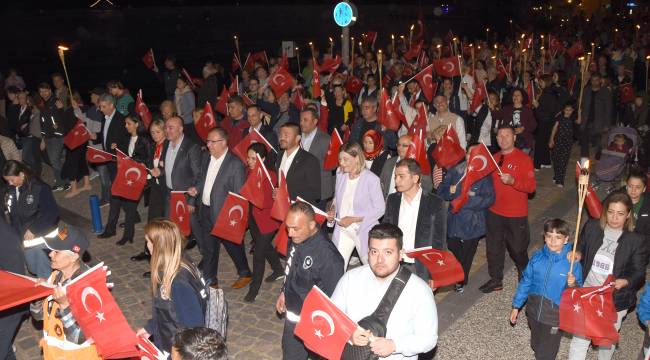 Foça’da 30 Ağustos Zafer Bayramı