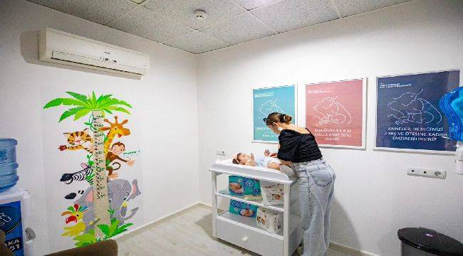 Karşıyaka’da Bebek Bakım Odaları Yaygınlaşıyor
