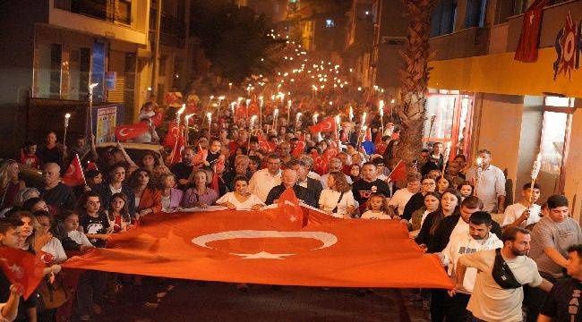  Seferihisar Fener Alayıyla Aydınlandı