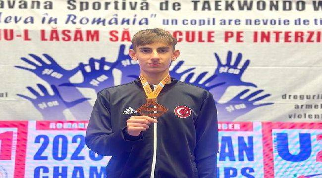 16 Yaşında İzmir’e Avrupa’dan bronz Madalya Getirdi